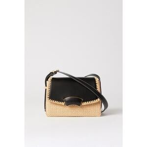 3.1 Phillip Lim Brown Straw ID Shoulder Bag – Minor Scratch